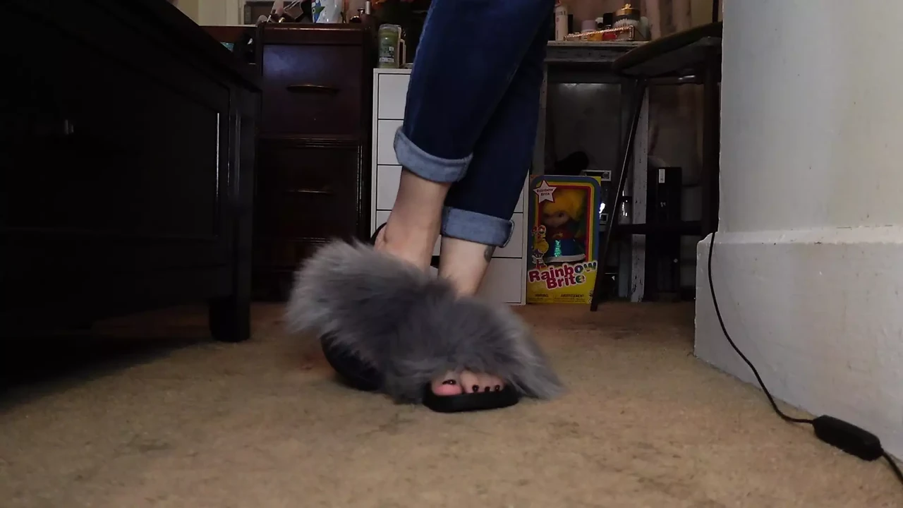 Get Lost in the Fantasy of Fury Slides Caressing Your Cock