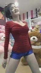 Asian girl sexy dance